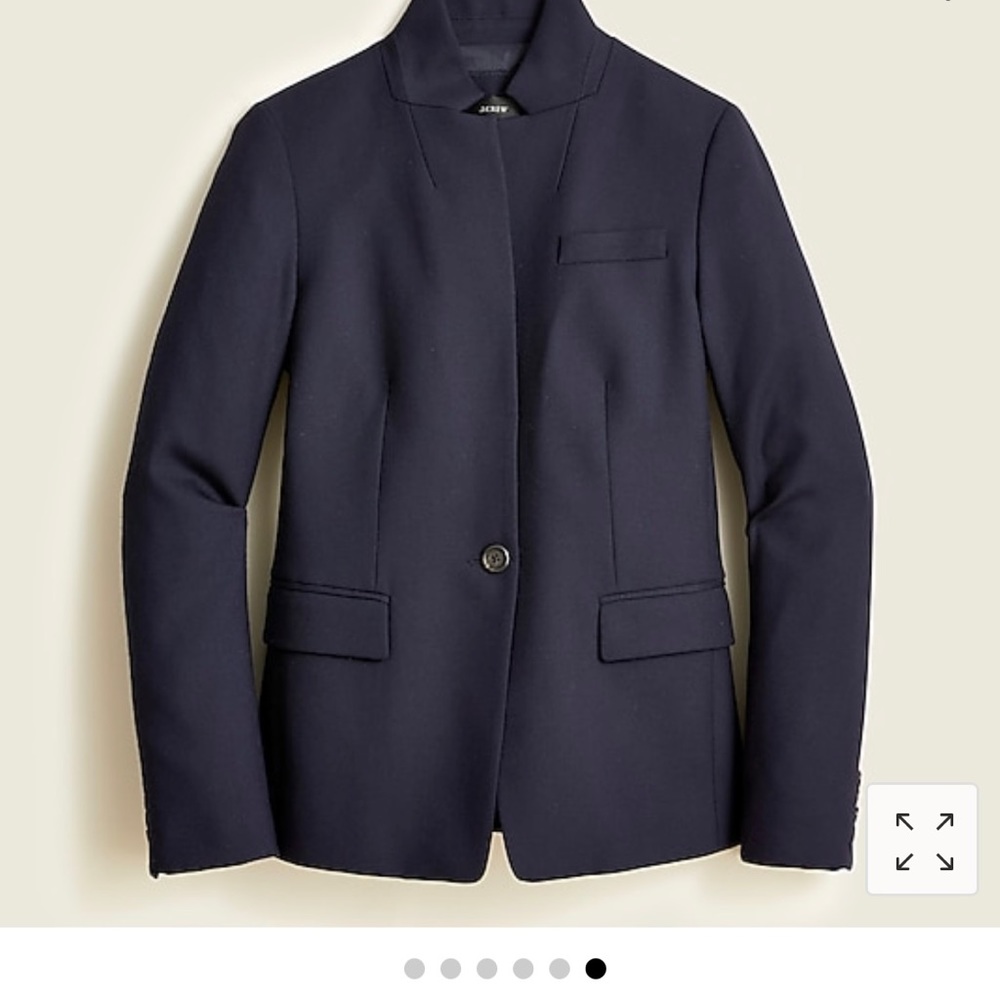 J crew womens regent blazer in grey